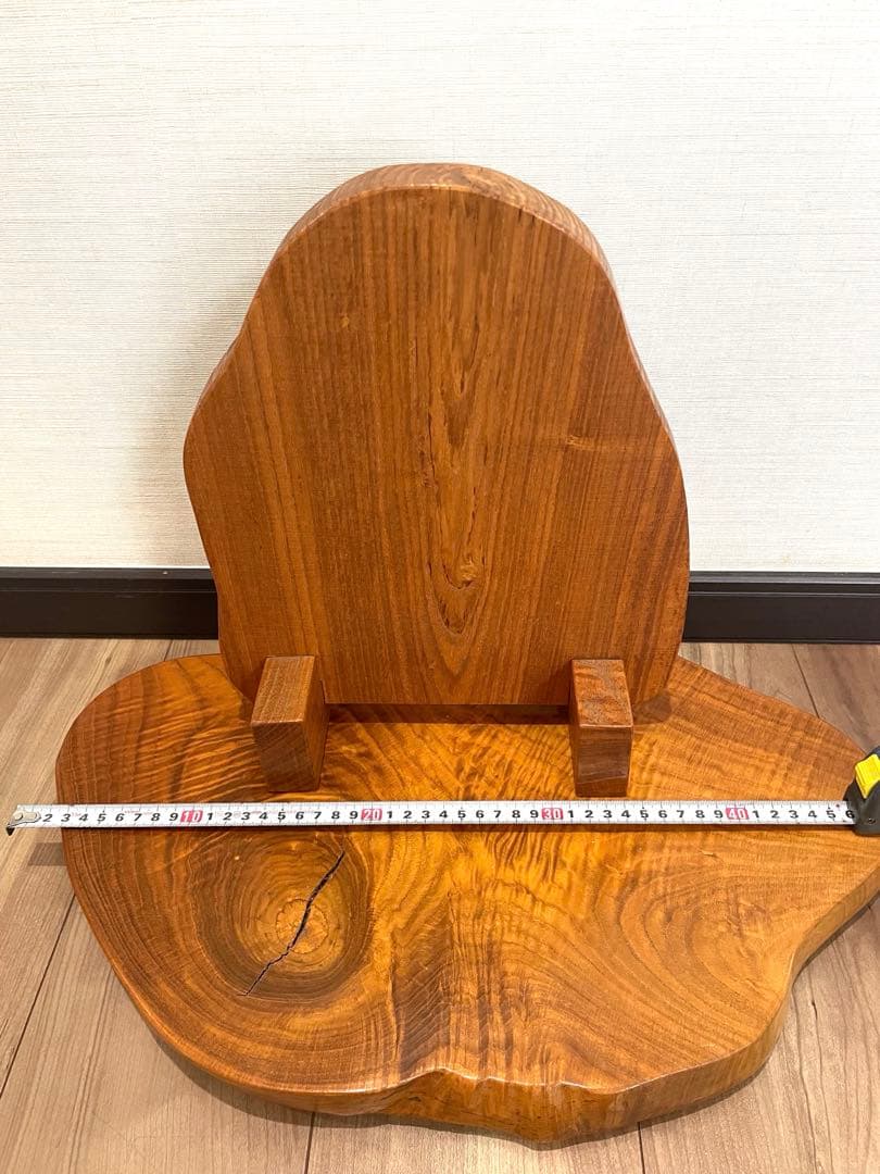 鹿島アントラーズ　木製の置き物　手作り　非公式グッズ