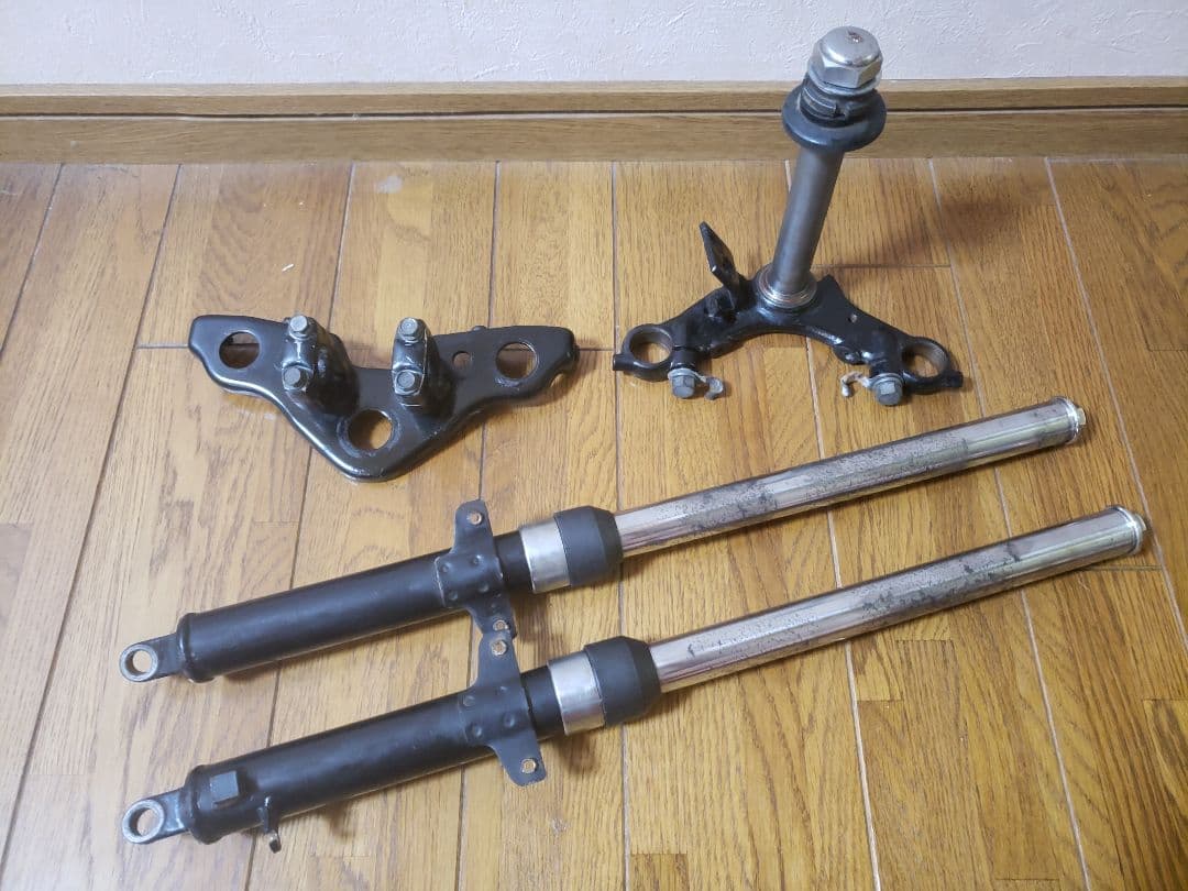 激レア　モンキー早矢仕フロントフォークMMフォーク！　希少　当時物