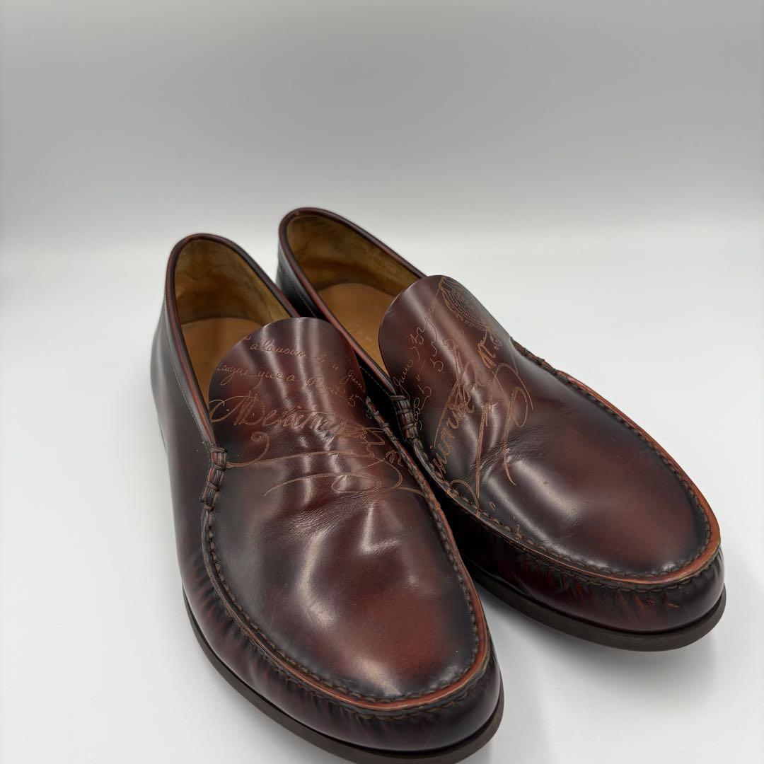 美品☆ ベルルッティ シューズ カリグラフィ ローファー 紳士 8 1/2