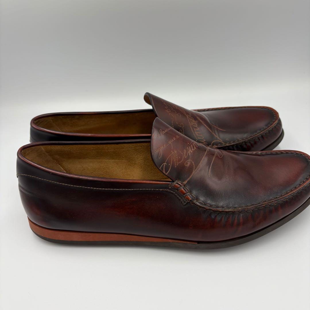 美品☆ ベルルッティ シューズ カリグラフィ ローファー 紳士 8 1/2