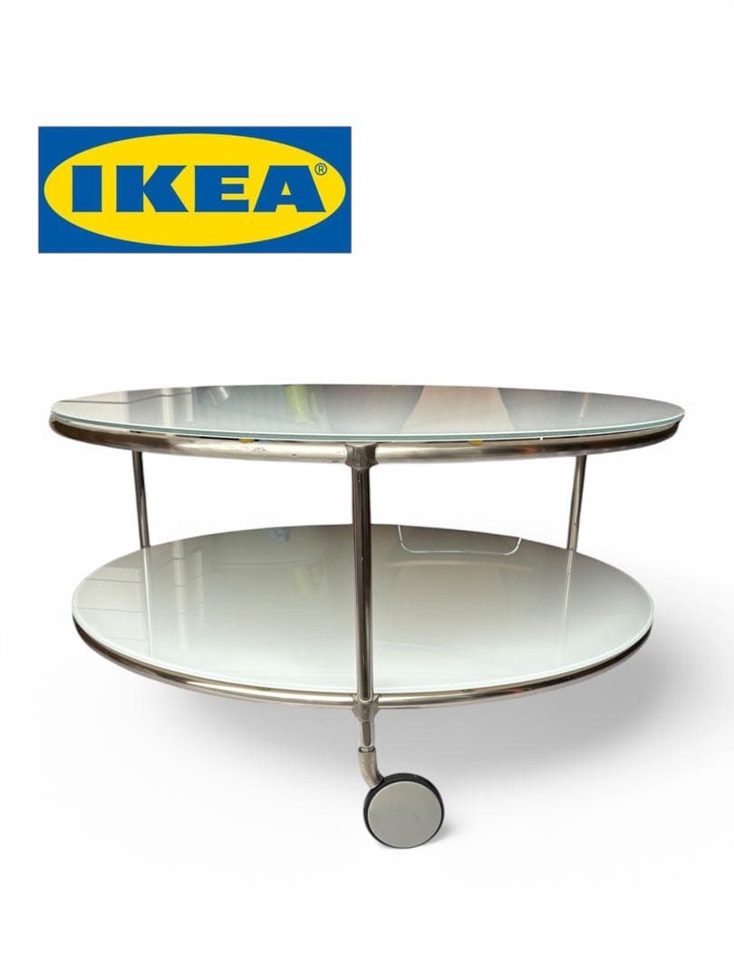 IKEA STRIND ガラステーブル　コーヒーテーブル