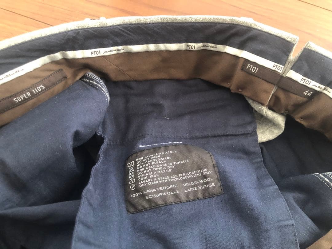 PT01　カーゴパンツ　44　スーパー110's