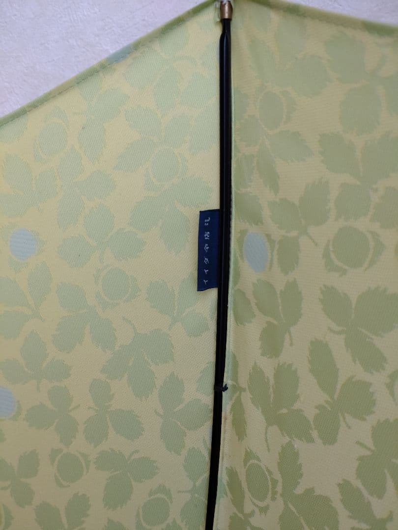 セール★レア★イイダ傘店★雨傘 野いちご グリーンベリー