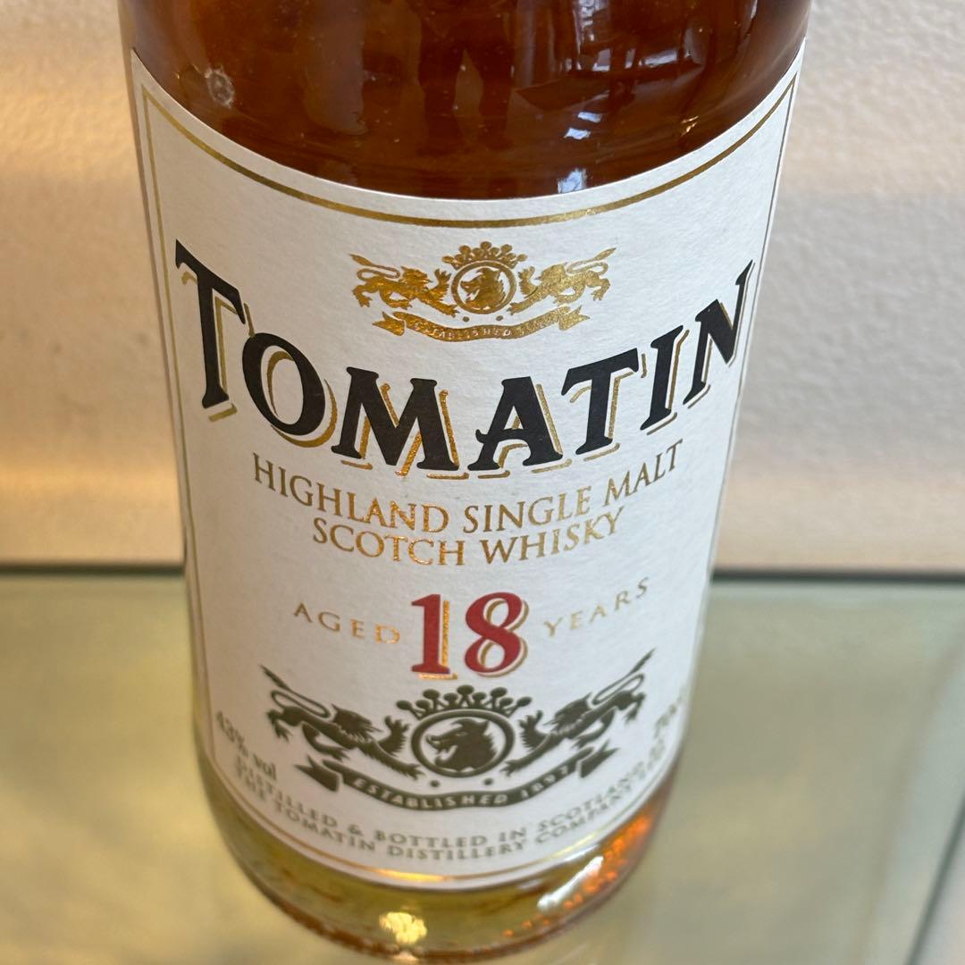 NA3170 未開栓! TOMATIN トマーティン 18年 ウイスキー 箱付き