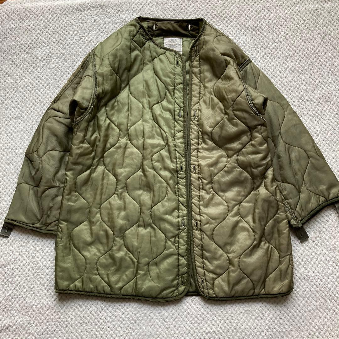 ツートンカラー! XSサイズ 80s M65 フィッシュテールパーカー ライナー