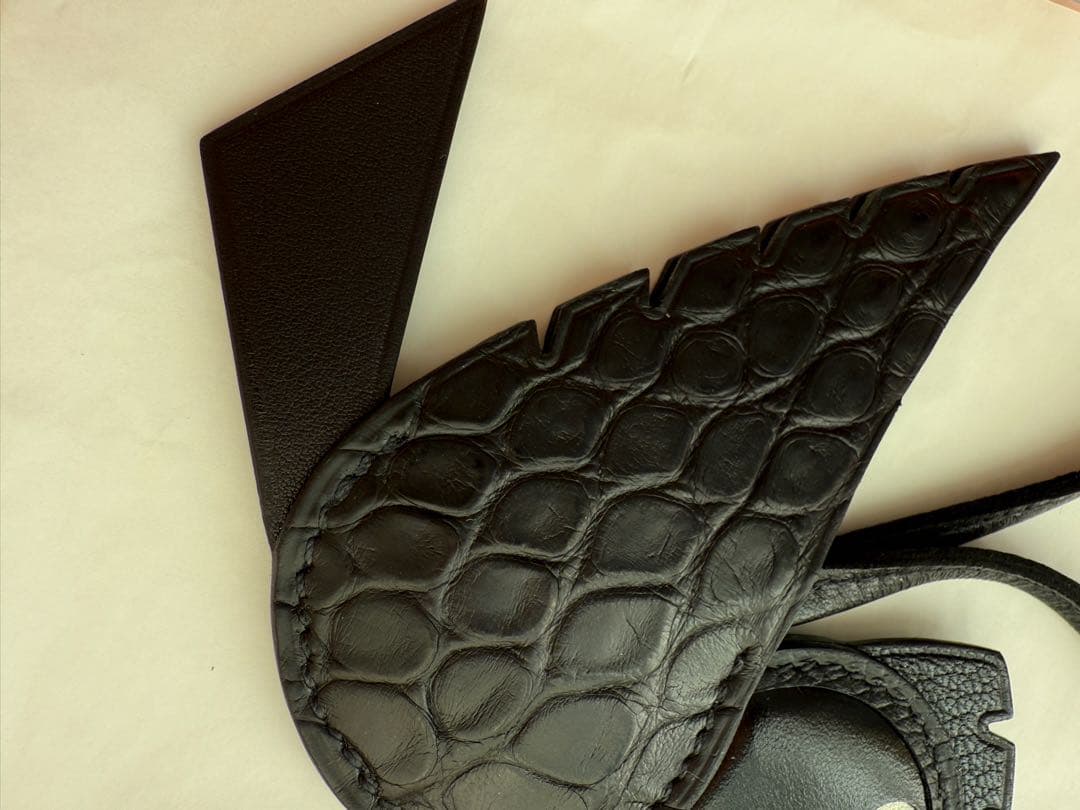 本物保証　新品未使用　エルメス チャームバーディ タッチ 鳥 ソーブラック 黒