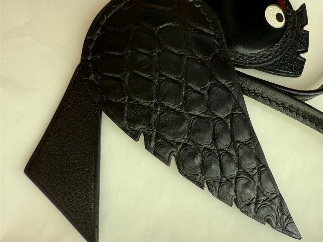 本物保証　新品未使用　エルメス チャームバーディ タッチ 鳥 ソーブラック 黒