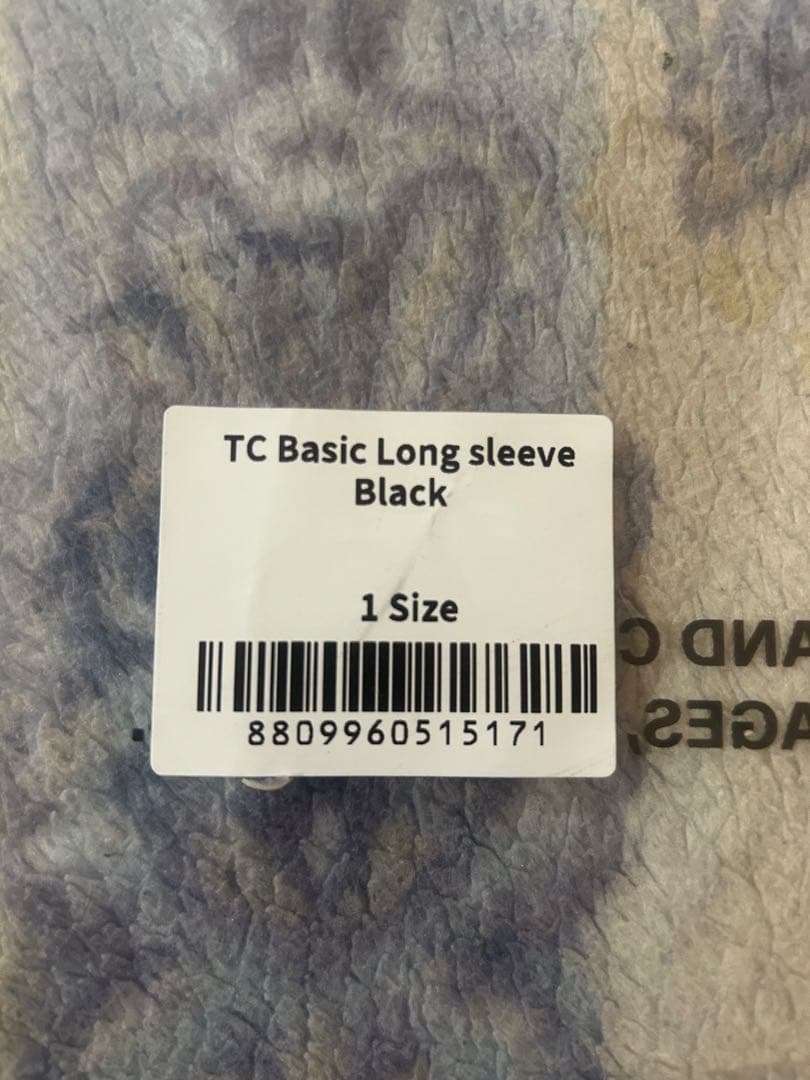 美品　サグクラブ　thug club ロンt 確実正規品　サイズ1