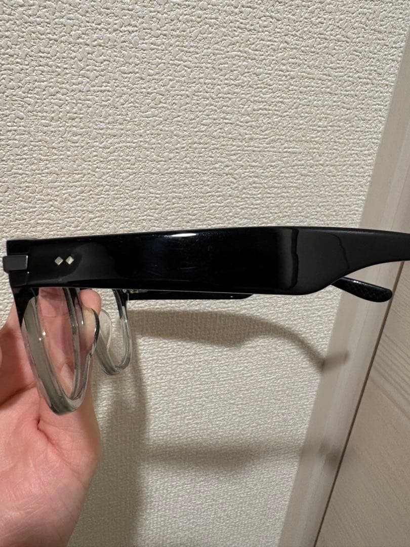 【美品】Bottega Veneta ブラック メガネ 日本製 サングラス