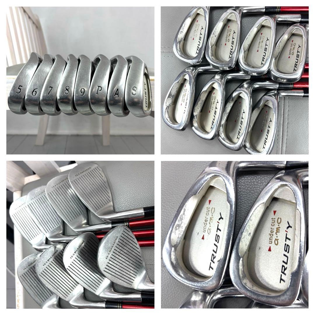 本格派　メンズゴルフクラブ　13本　フルセット　お試しセット　ゴルフセット