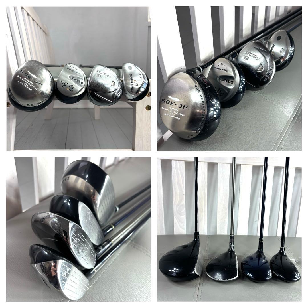 本格派　メンズゴルフクラブ　13本　フルセット　お試しセット　ゴルフセット