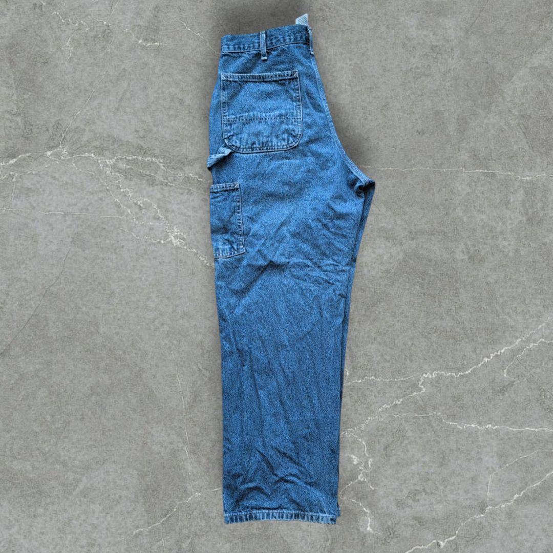竹*様 カーハート デニム生地 ペインターパンツ B13 DST W34L30