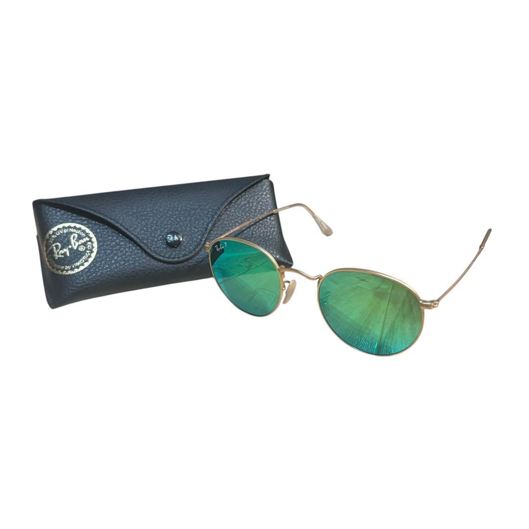 Ray-Ban サングラス ラウンドメタル RB3447 112P9