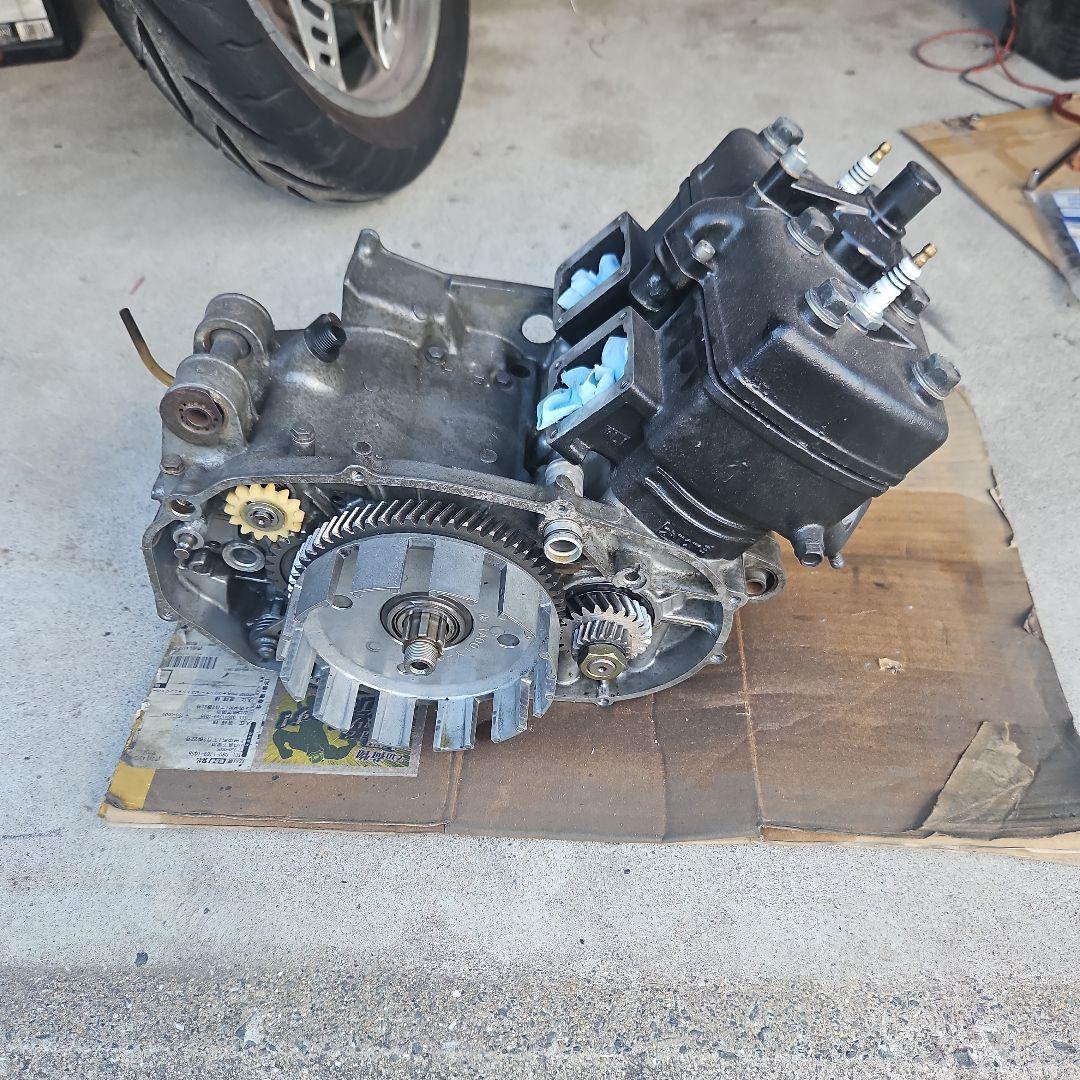 RZ250実働エンジン