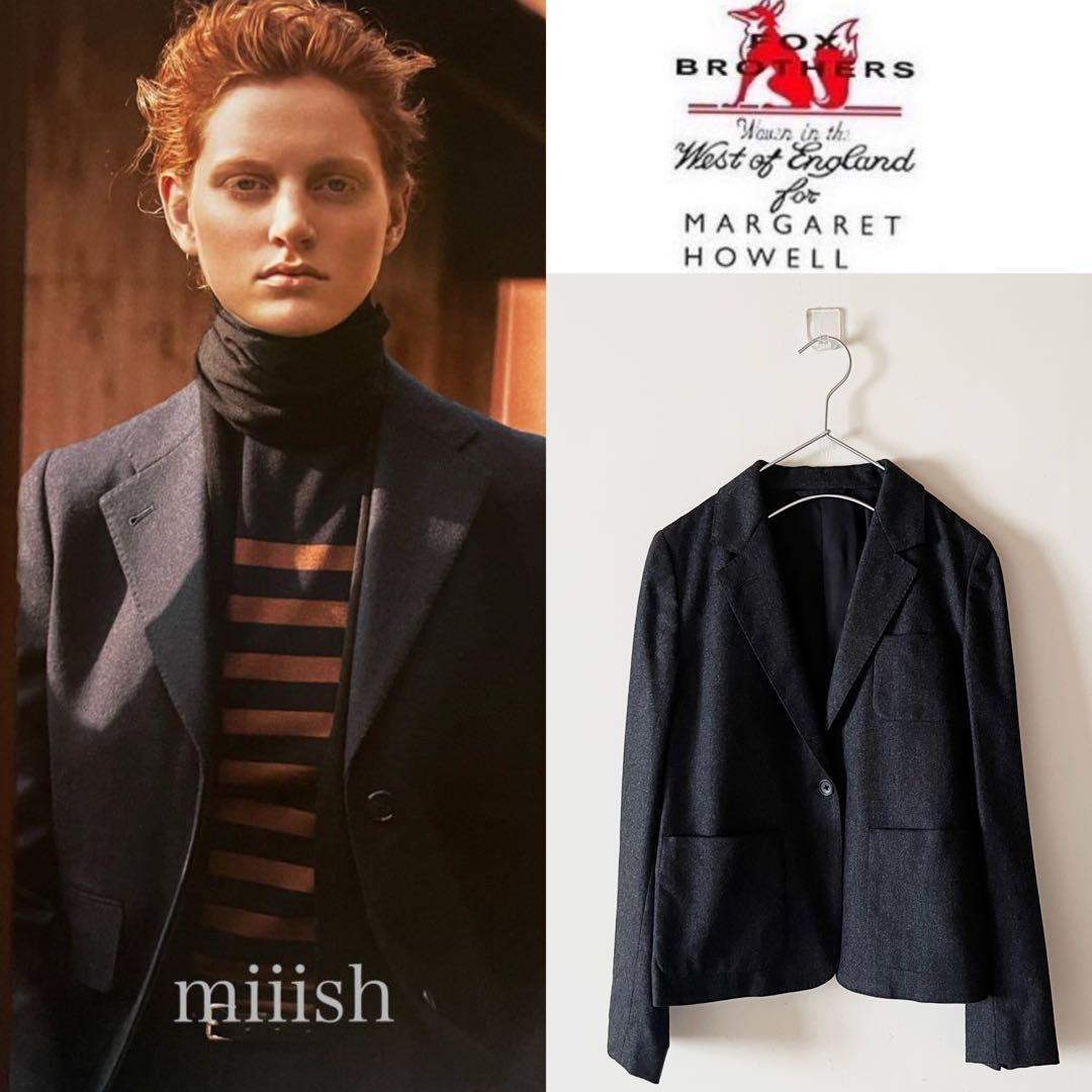 マーガレットハウエル×フォックスブラザーズ フランネル ジャケット7.5万