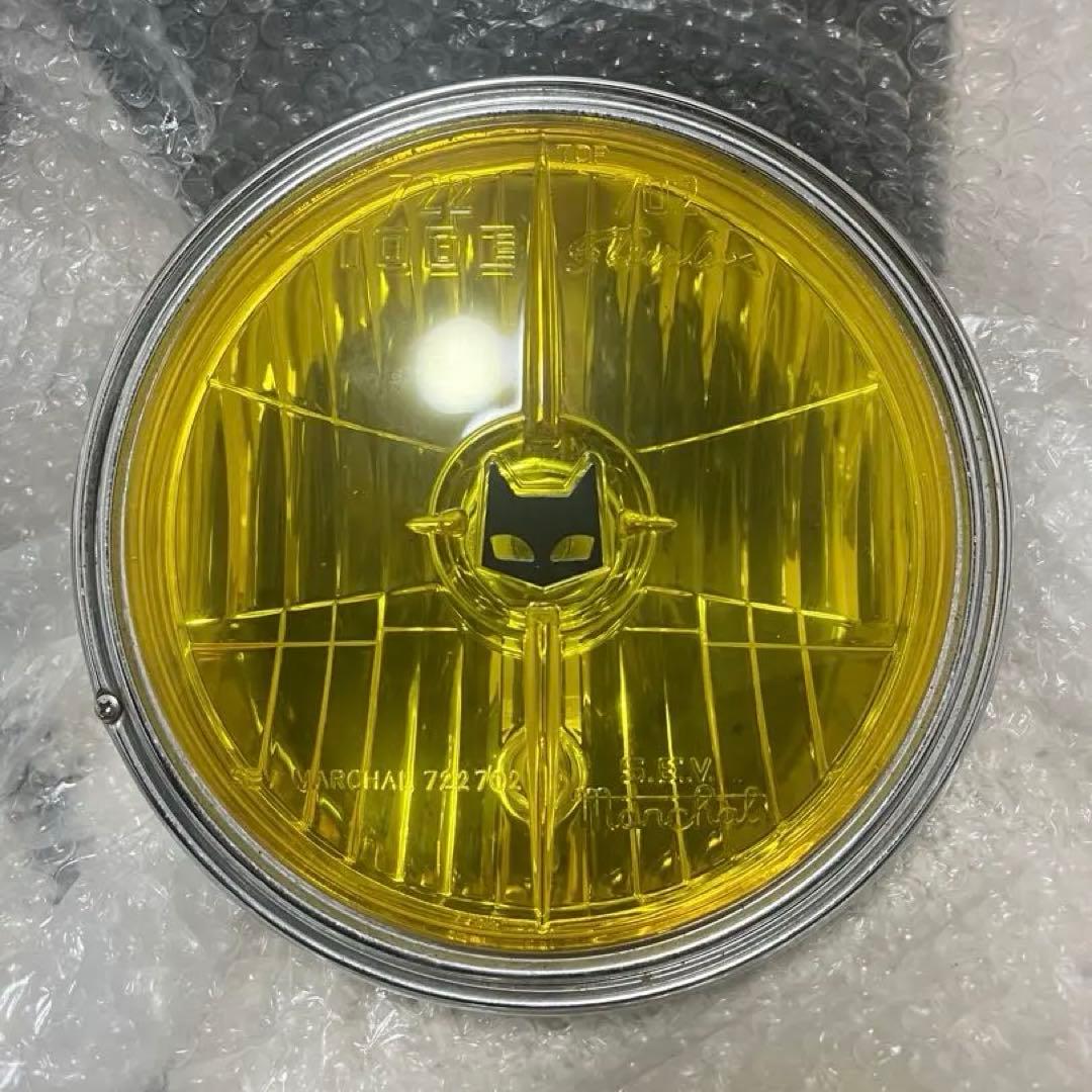 マーシャルヘッドライト 722・702 180π イエローレンズ