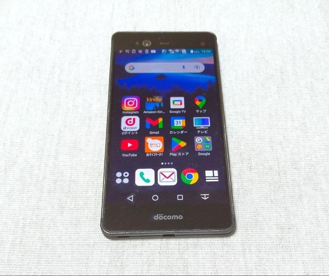 arrows　ブラック SIMフリー フルセグ録画 アンテナ内蔵　p-4