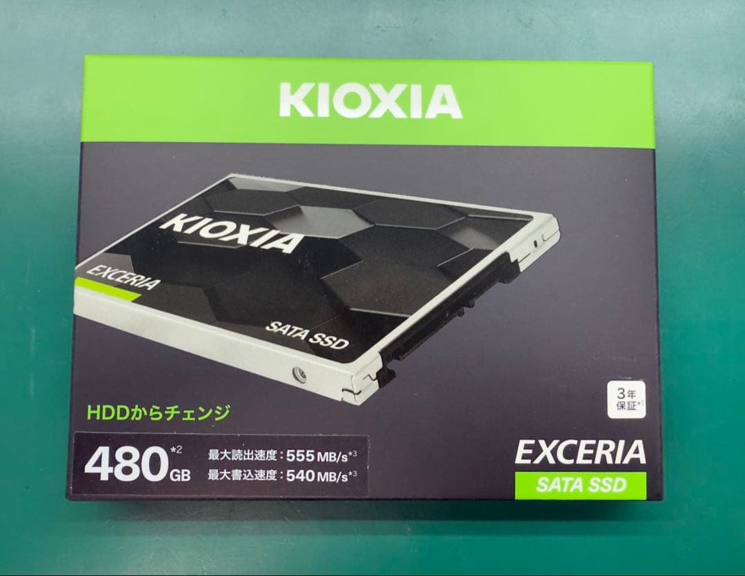 【新品未使用】 KIOXIA EXCERIA SATA SSD 480GB