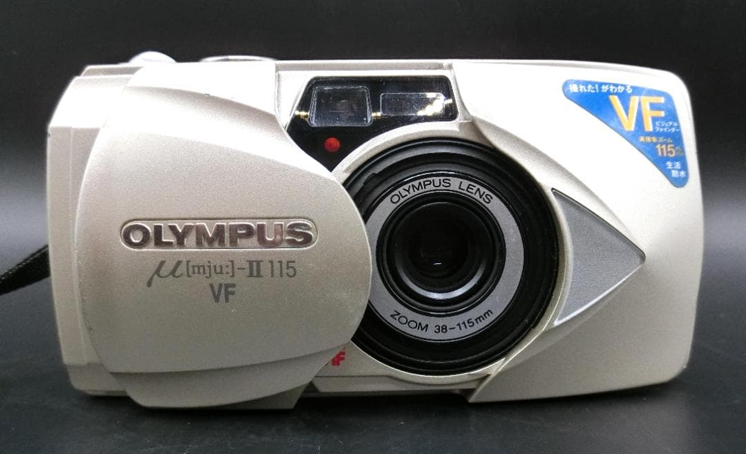 B　OLYMPUS 　ｕ-Ⅱ【mju:】-Ⅱ115　VF　ミュー２　動作未確認