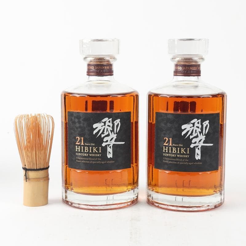 【未開封】サントリーウイスキー響21年　2本セット　T100