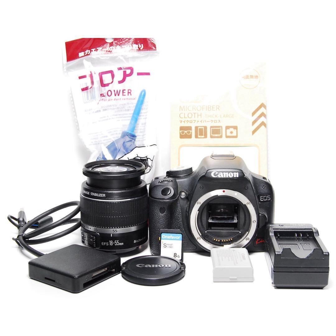 ⭐️軽量⭐️Canon Kiss X3 デジタル一眼レフ　オマケ豊富！初心者向け