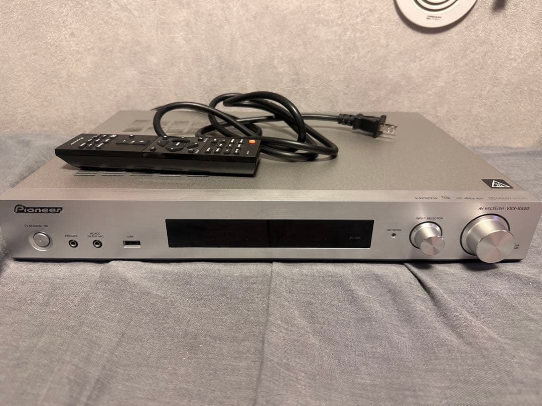 【ジャンク】Pioneer AVレシーバー vsx-s520