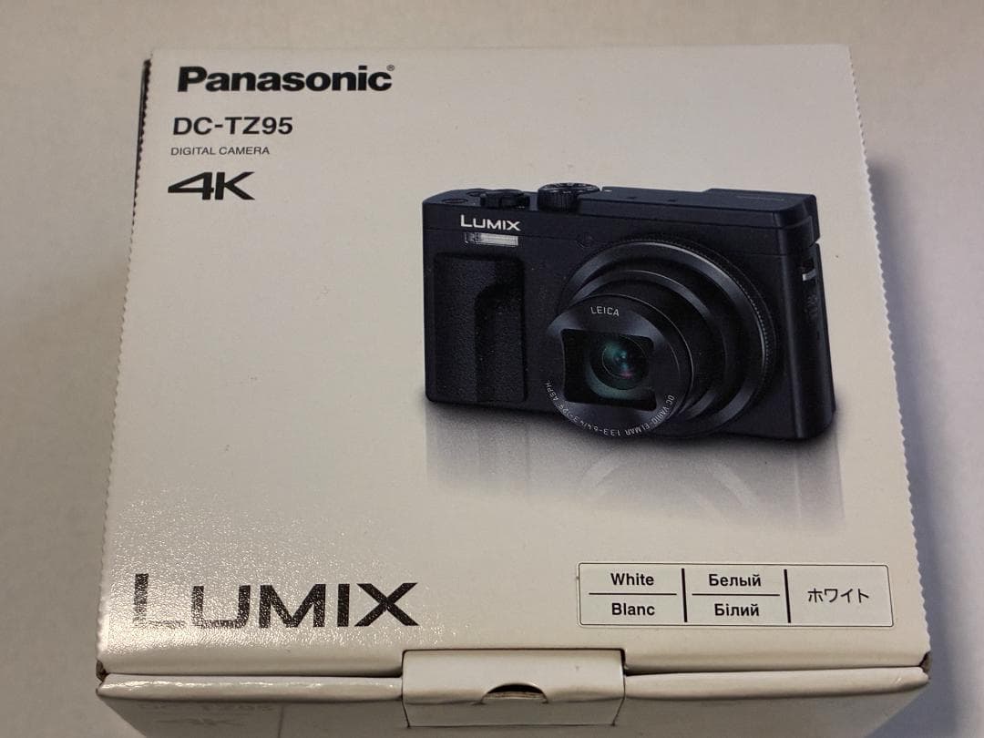 Panasonic LUMIX DC-TZ95 白 美品 付属品完備 動作確認済