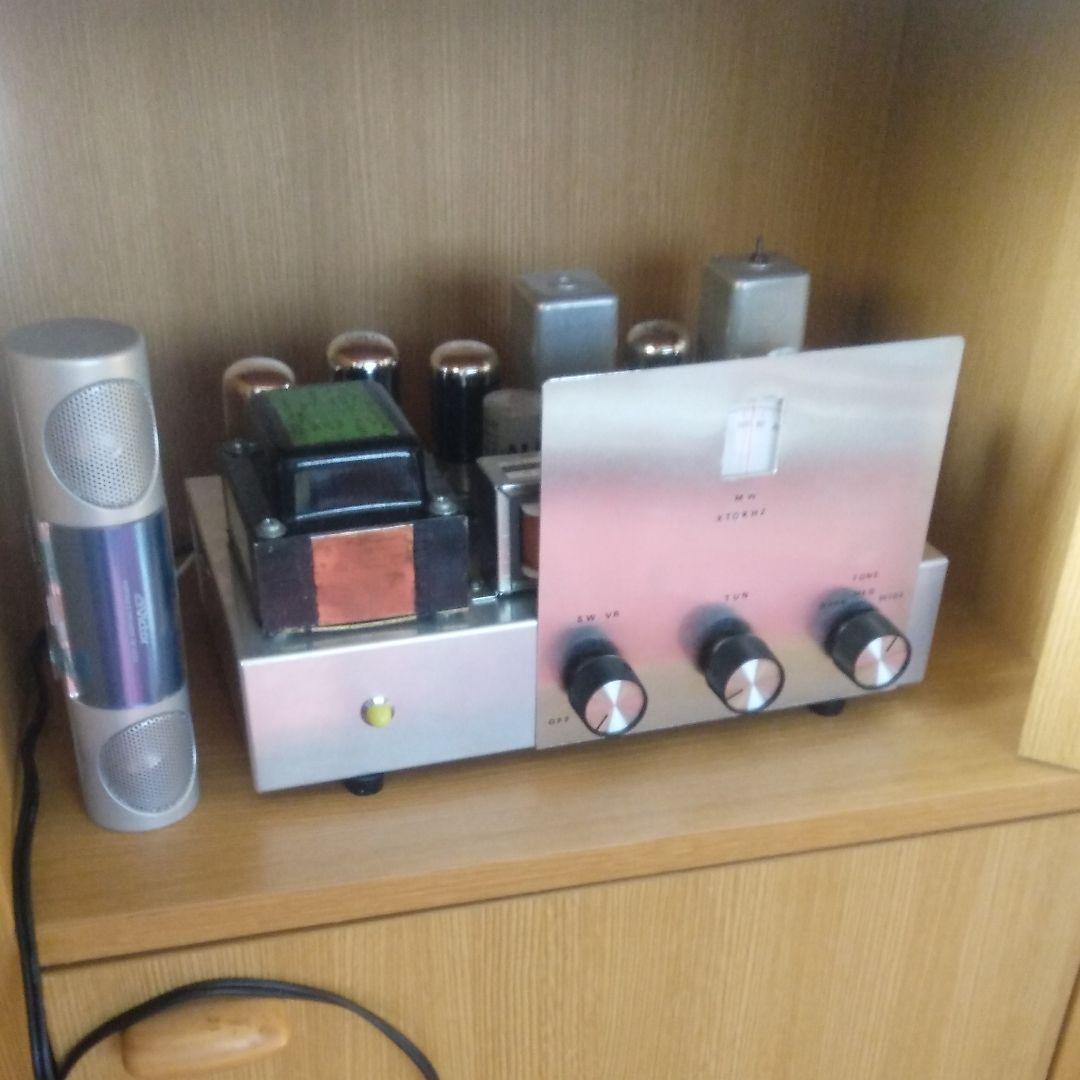 真空管ラジオ(ネイキッド)動作品　・引き取引限定です!