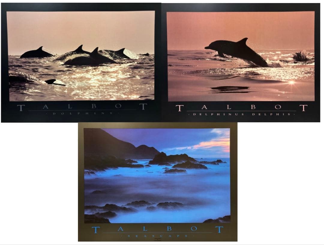 Bob Talbot 80s vintage poster 3種セット