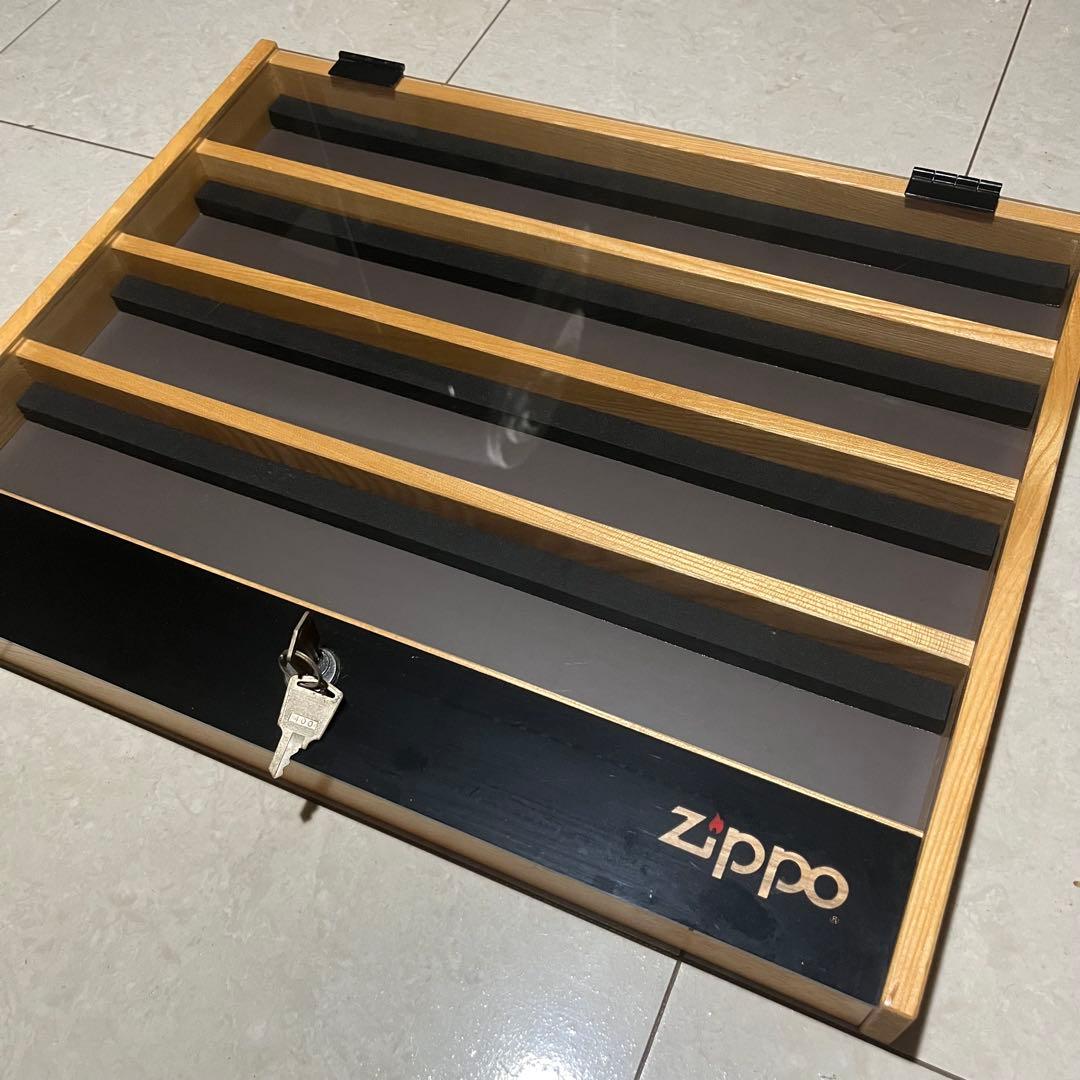ZIPPO 木製コレクションケース
