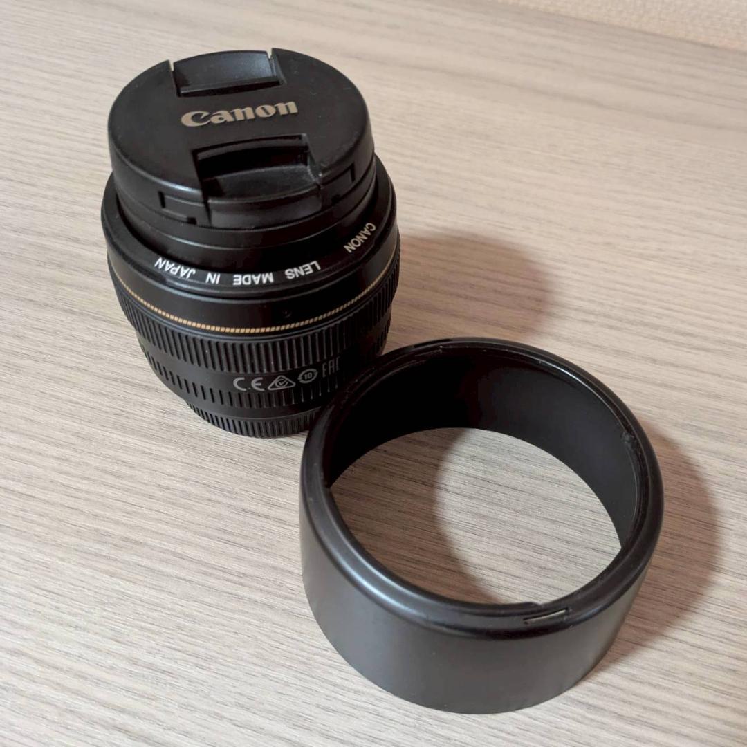 t*o様 【完動品】Canon EF 50mm F1.4 USM 純正フード＆フ