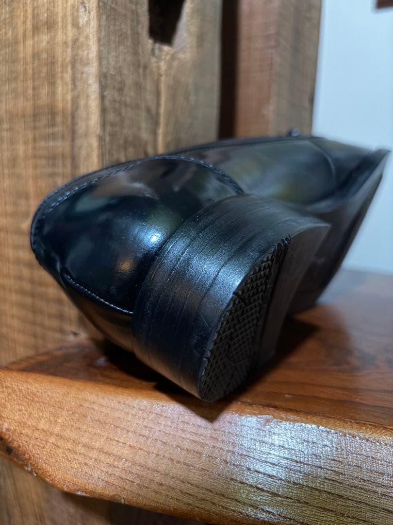 90's 【イヴ・サンローラン】　タッセルローファー 黒 #385 YSL