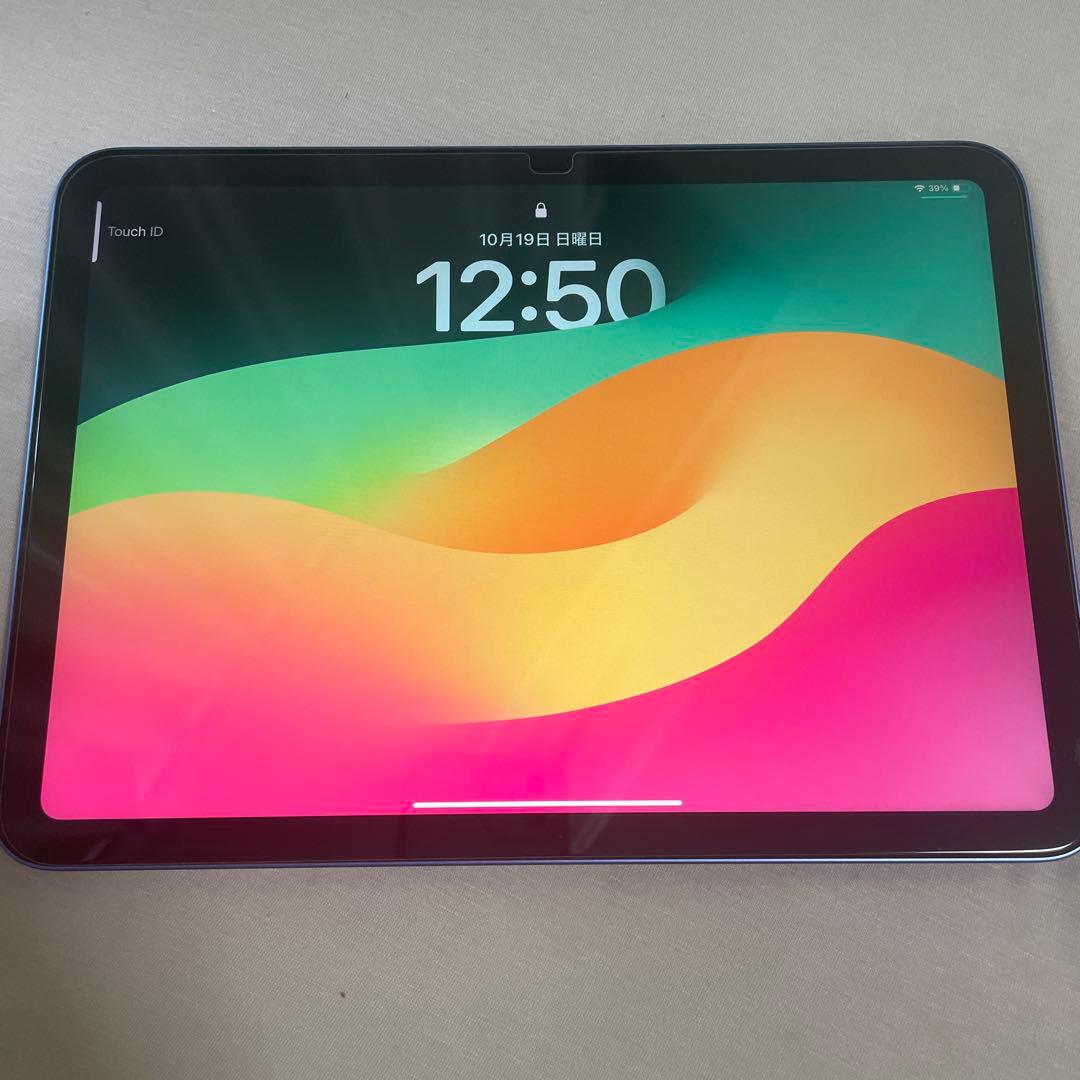 Apple iPad (ブルー) 10世代　64GB 100%容量
