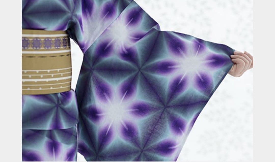 SOU・SOU 伊勢木綿 綿麻反物 雪花絞り たばた絞り 絞り反物