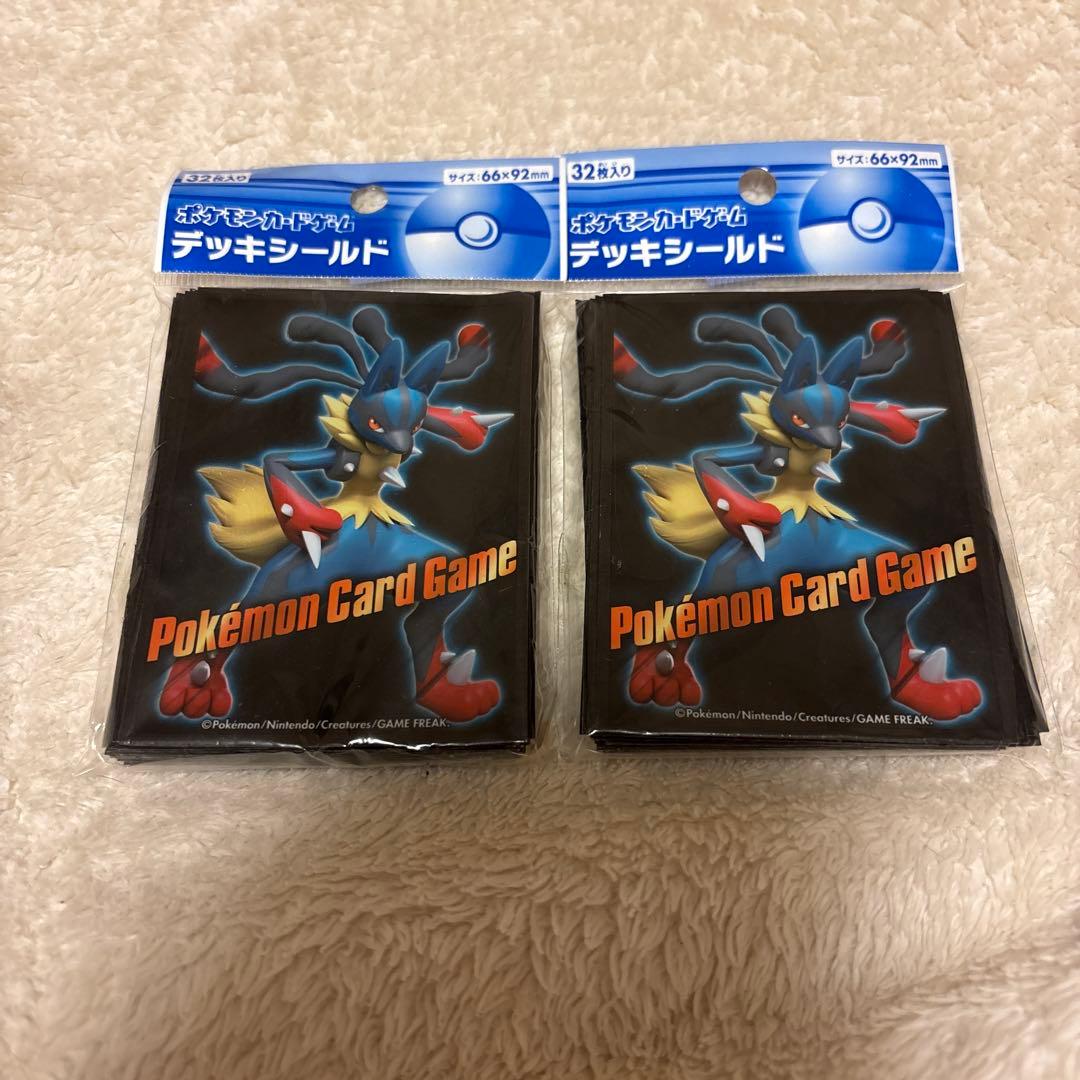 ポケモンセンター限定 デッキシールド スリーブ　メガルカリオ