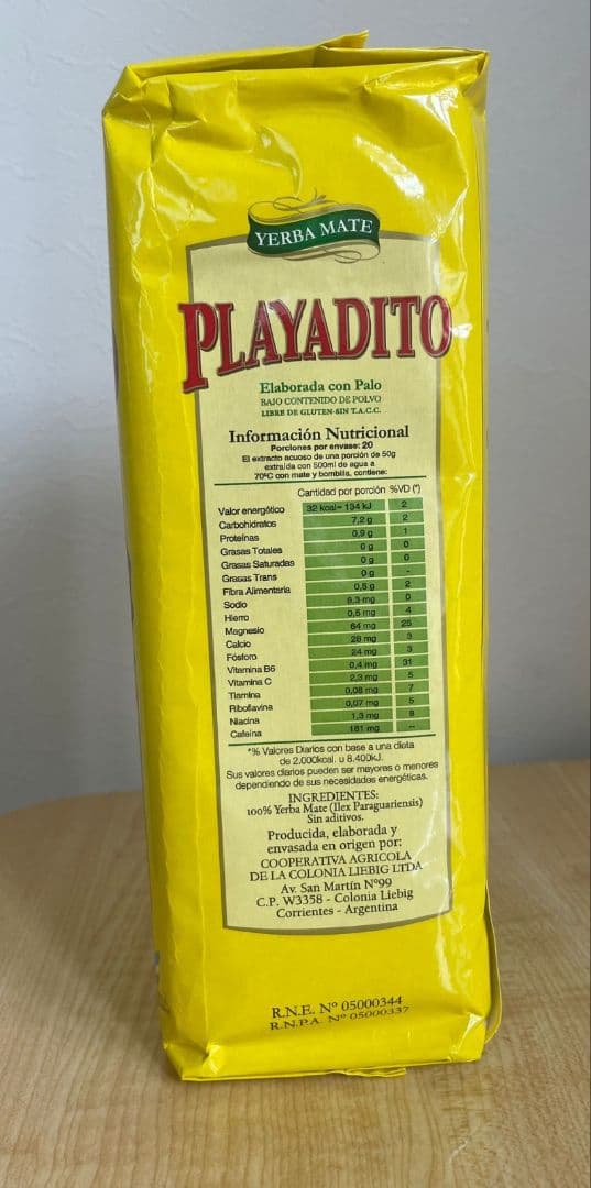 マテ茶2Kg 健康 Yerba Mate Playadito (2 x 1Kg)