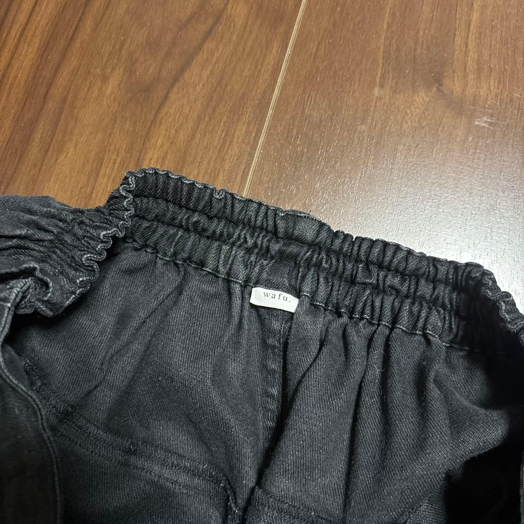 wafu リネンソロテックス パンツ好きが惚れ込む! 魔法仕掛けのカーゴパンツ※