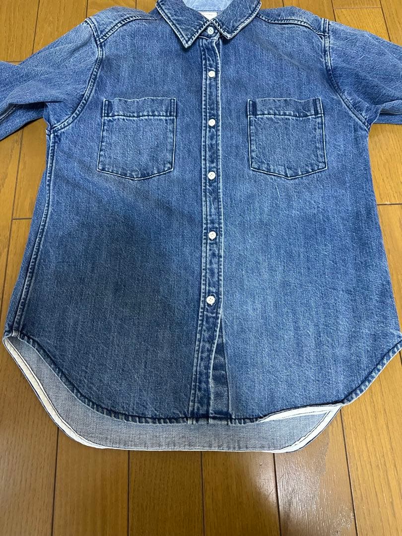 【美品】Spick & Spanデニムシャツ