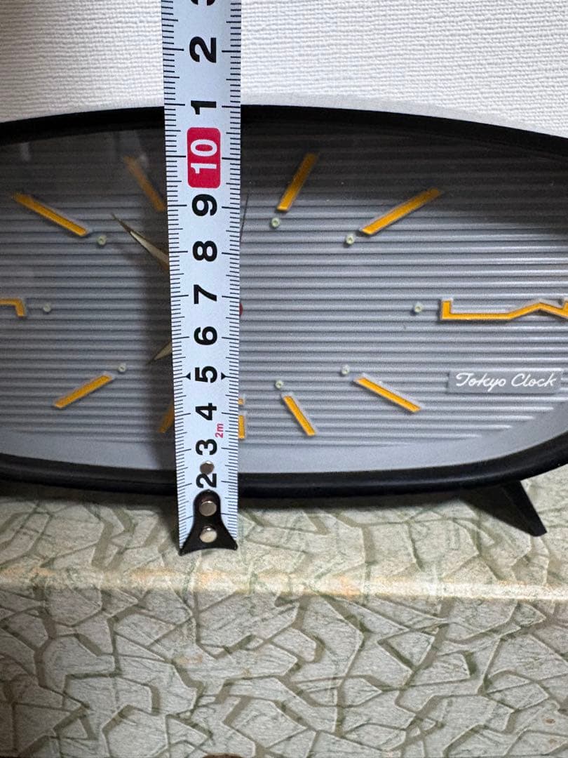 昭和レトロ★ヴィンテージ 東京機械式置時計、アンティークデスク装飾