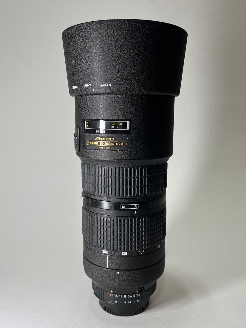 Nikon AF 80-200m F2.8D 望遠ズームレンズ ⚫︎【防湿庫管理】