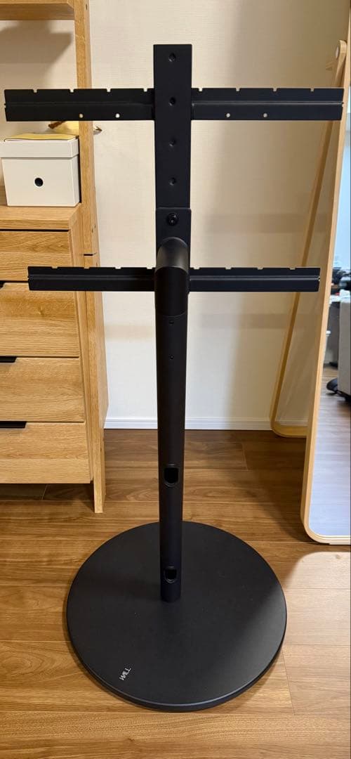 【美品】EQUALS WALL A2 ロータイプ キャスター付 テレビスタンド