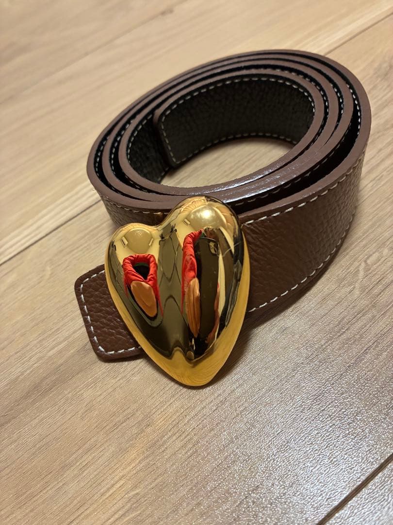 UNITED ARROWS 別注 ＜A VACATION＞ハートバックルベルト