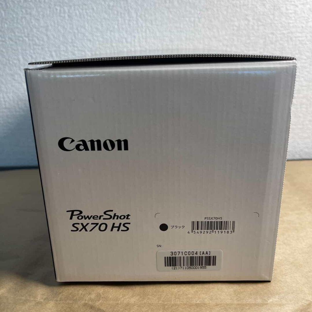 【新品展示品】Canon PowerShot SX70HS 本体　付属品あり完品
