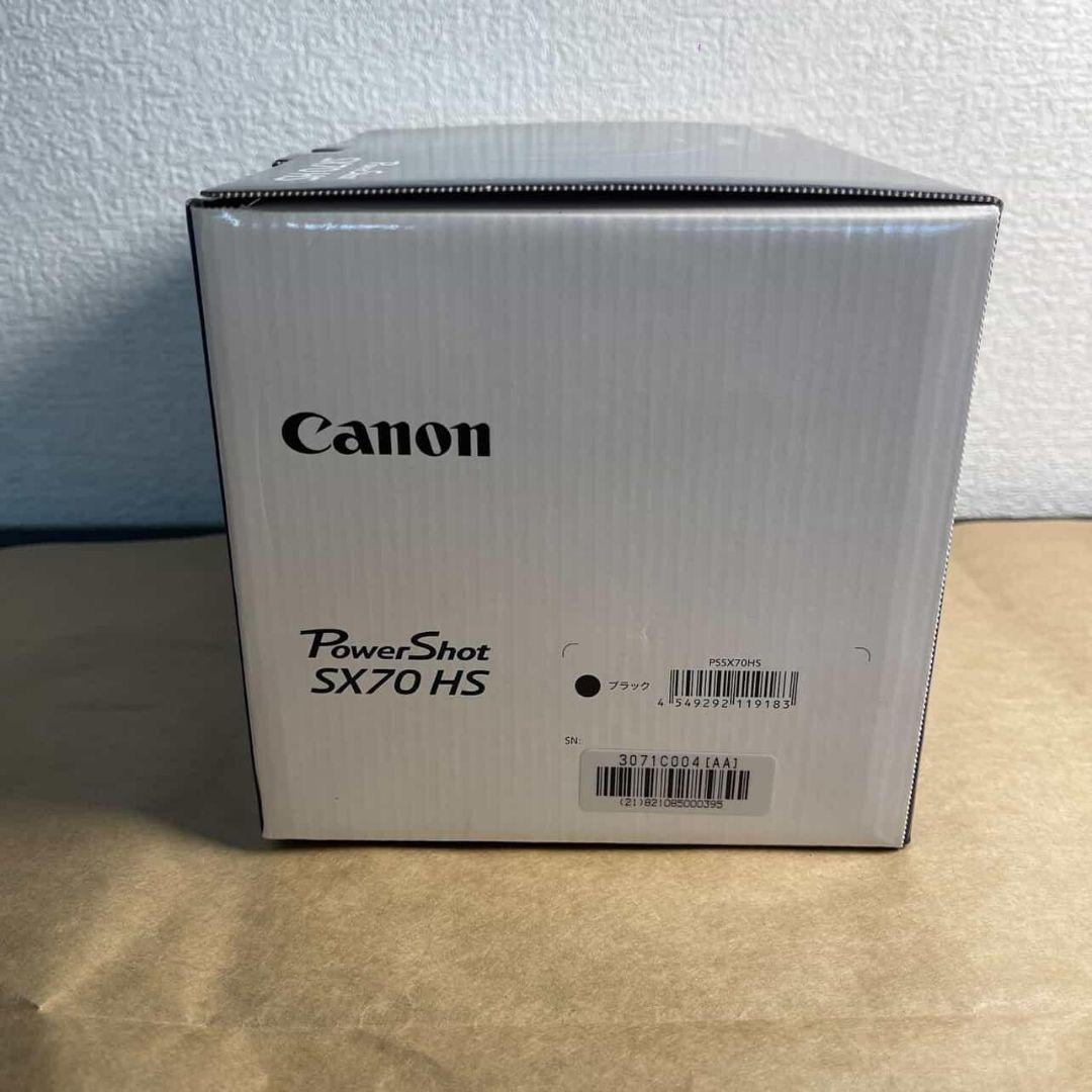 【新品展示品】Canon PowerShot SX70HS 本体　付属品あり完品