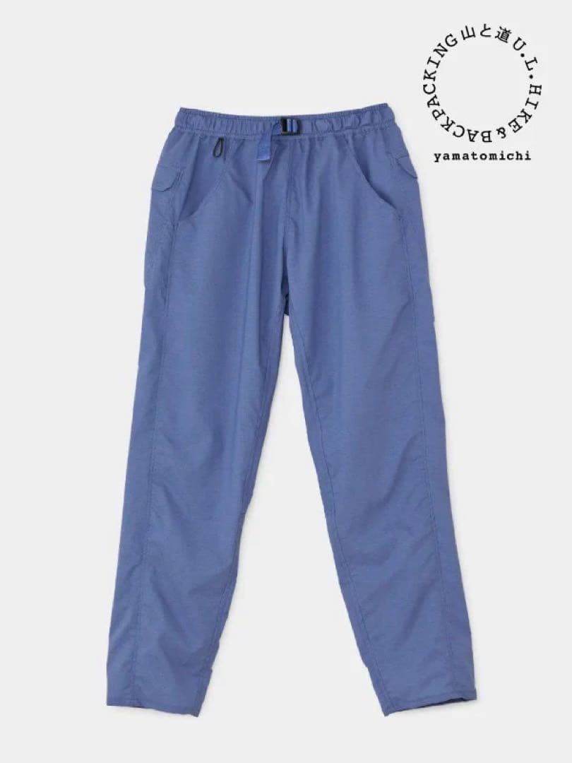 【山と道】5-Pocket pants ブルー woman Mサイズ