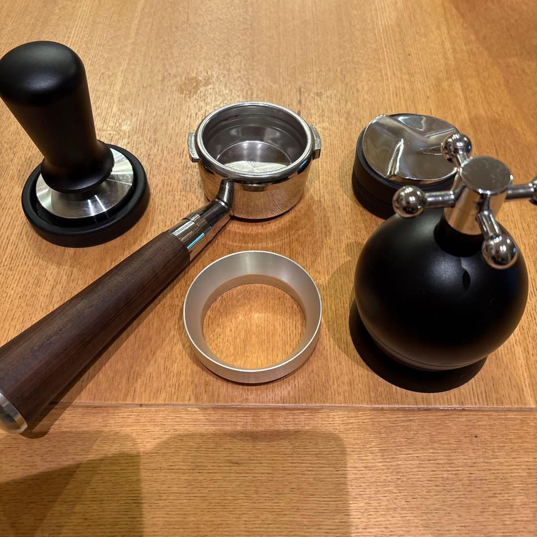 58ｍｍ　ポルタフィルター　ニードル　タンパー　ディストリビューター　ドーズ