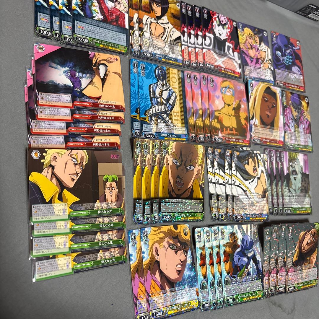 【引退】ヴァイスシュヴァルツ　デッキ　ジョジョの奇妙な冒険　黄金の風　宝扉