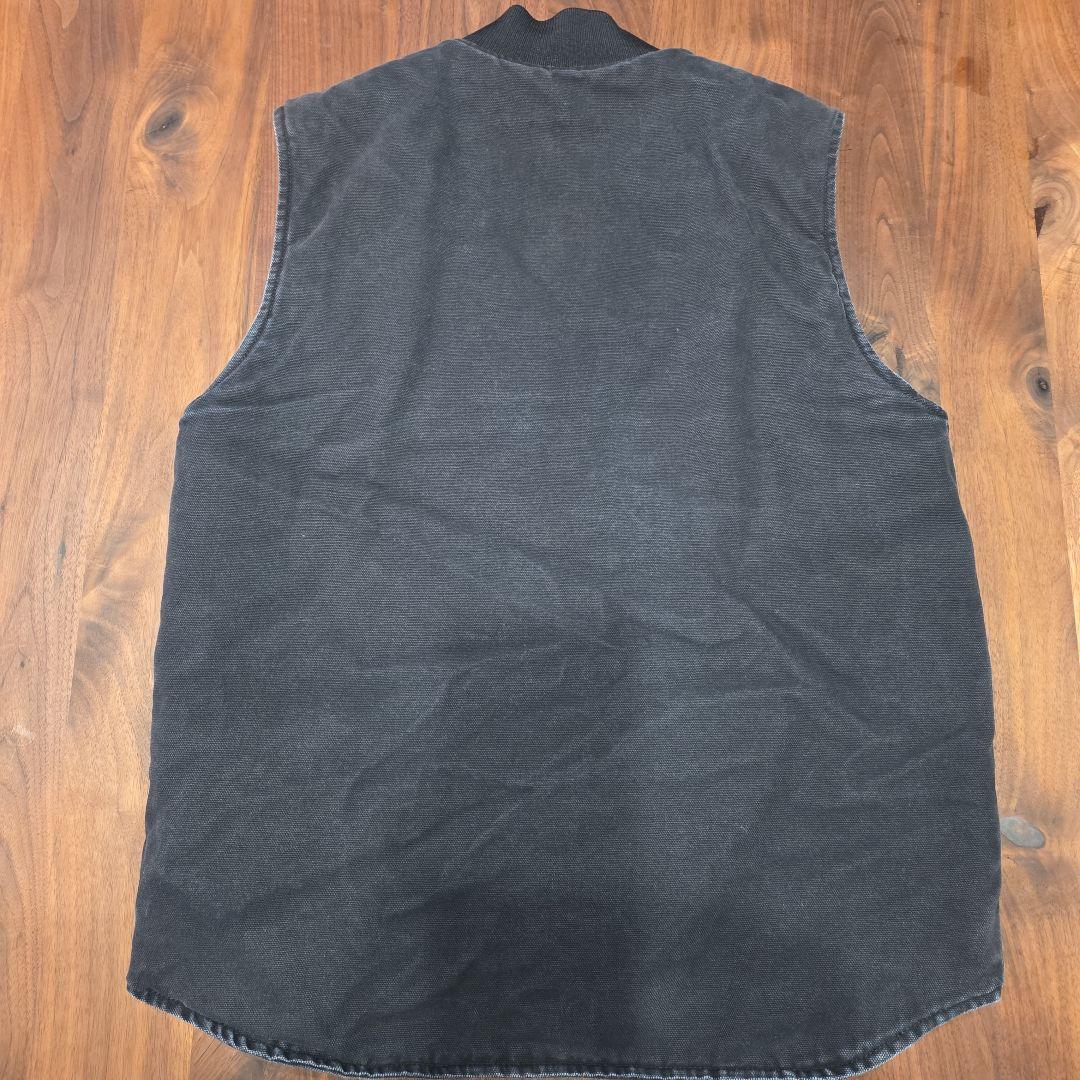 わ*び様 Carhartt カーハート ブラック ベスト M WIP ダック地