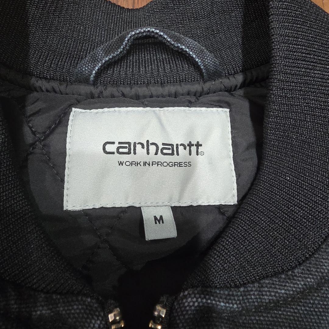わ*び様 Carhartt カーハート ブラック ベスト M WIP ダック地