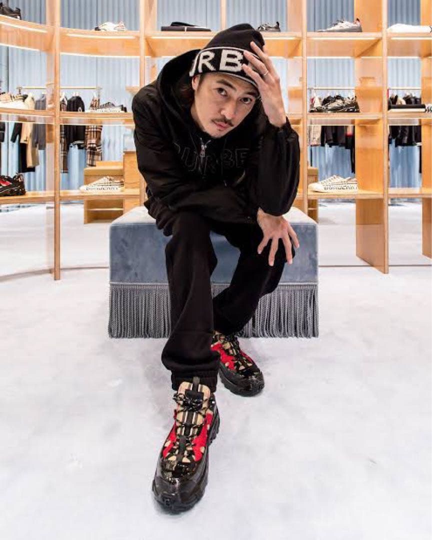 【新品】窪塚洋介着用 BURBERRY ビーニー